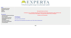 Desktop Screenshot of experta.co.at